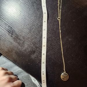 Modcloth necklace black stone